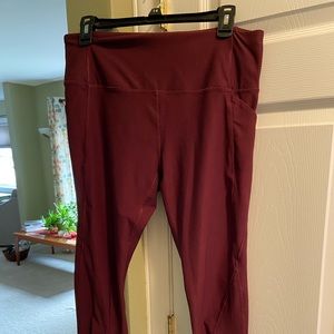 Reebok workout 7/8 leggings